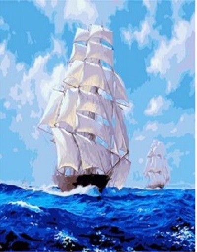 Картины по номерам на тему «Корабли»