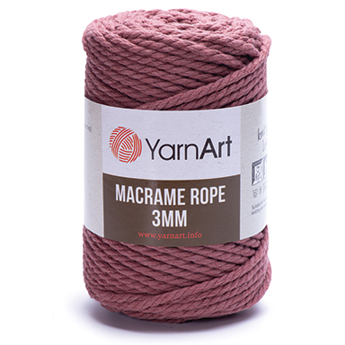 macrame_rope Pryaja Macrame Rope 3mm YarnArt | Kypit vyazanie Yanart Makrame rop v internet-magazine Happy-Hobby.ru