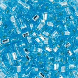 TOHO CUBE 1,5 мм 0023 св.голубой, бисер 5 г (Япония)