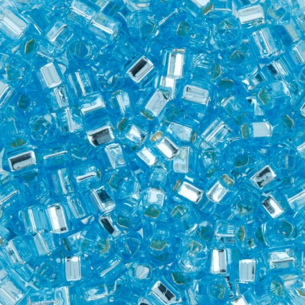 TOHO CUBE 1,5 мм 0023 св.голубой, бисер 5 г (Япония)