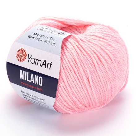 Milano (Yarnart) 859 розовый персик, пряжа 50г