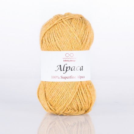 Alpaca (Infinity) 0094 солома, пряжа 50г