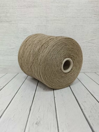 Millefili натуральный, пряжа бобинная итальянская 1г