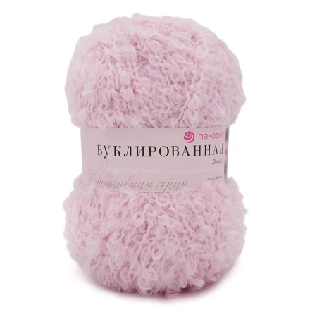 Буклированная (Пехорка) 24 орхидея, пряжа 200г