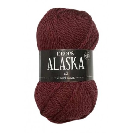 Alaska (Drops) 67 т.бордовый, пряжа 50г