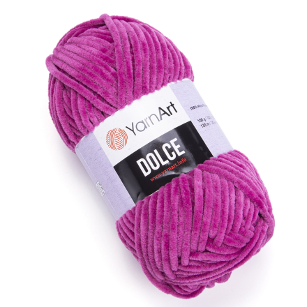 Dolce (Yarnart) 794 фуксия, пряжа 100г