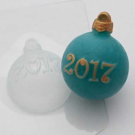 &quot;Шар/2017&quot; формочка для мыла