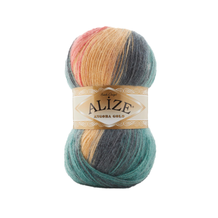 Angora Gold Batik (Alize) 7399, пряжа 100г