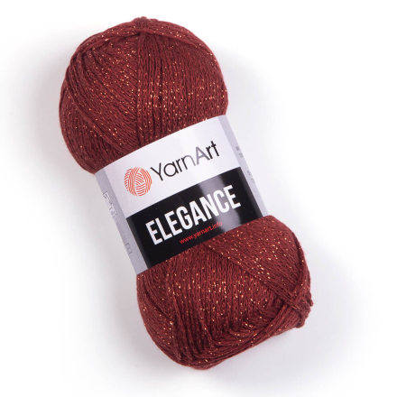 Elegance (Yarnart) 122 терракот, пряжа 50г