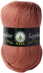 Sapphire (Vita) 1532 пыльно-розовый, пряжа 100г