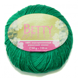 Betty (Weltus) 53 изумруд, пряжа 50г