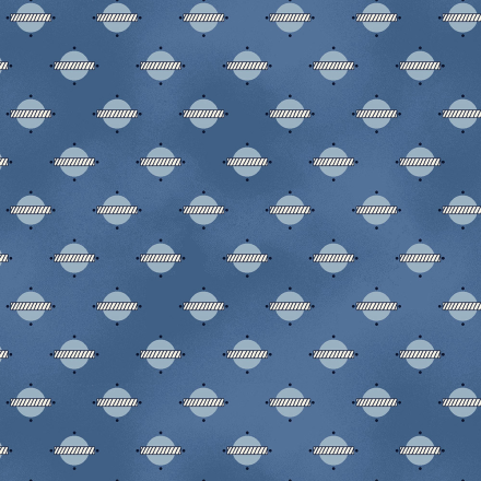 Temperance Blue Collection Temp 223B, ткань для пэчворка 50х55 см