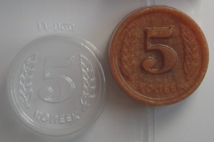 &quot;5 копеек&quot; формочка для мыла