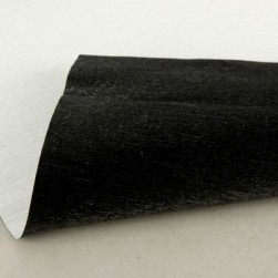 Бумага гофрированная 809 черный металл, 50 см х 2,5 м 1398055
