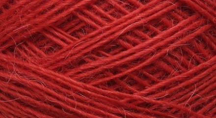 Alpaca d`Italia 9999 терракотовый красный, пряжа 50г