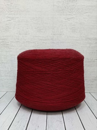Baby Alpaka 2/14 (Millefili) red, пряжа бобинная итальянская 1г