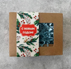 Футляр &quot;С Новым годом!&quot; (ветки с ягодами)