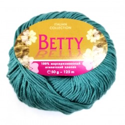 Betty (Weltus) 132 лазурный, пряжа 50г