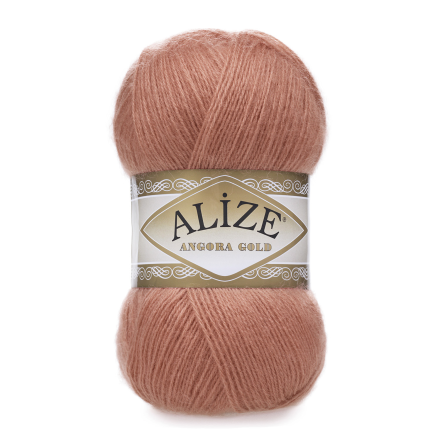 Angora Gold (Alize) 102 розово-бежевый, пряжа 100г