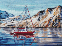 1453 &quot;Норвежское море&quot; набор для вышивки крестом