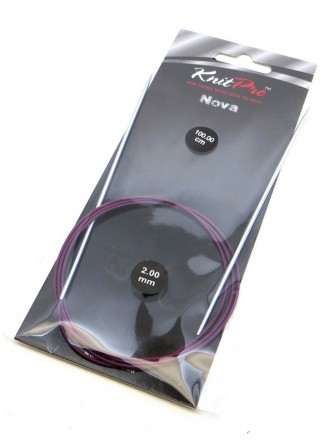 10361 Nova Metal KnitPro спицы круговые 2 мм 100 см