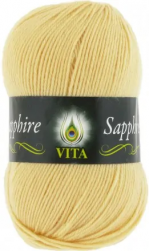 Sapphire (Vita) 1535 светло-желтый, пряжа 100г