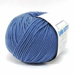 Super Soft (Lana Gatto) 10173 синий джинс, пряжа 50г