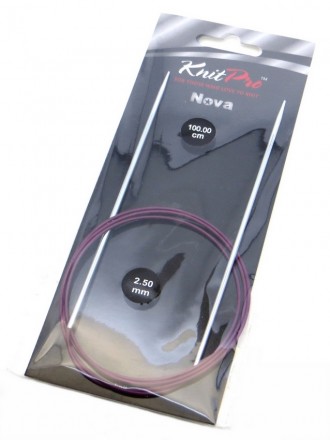 10363 Nova Metal KnitPro спицы круговые 2,5 мм 100 см