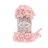 Puffy (Alize) 340 розовая пудра, пряжа 100г