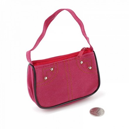 21296 Сумочка &quot;Bag&quot; для игрушек 100х60х20мм цв.красный