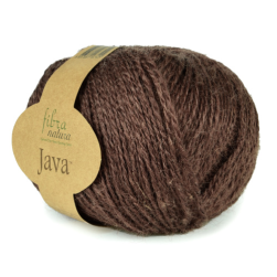 Java (Fibra Natura) 228-03 молочный шоколад, пряжа 50г