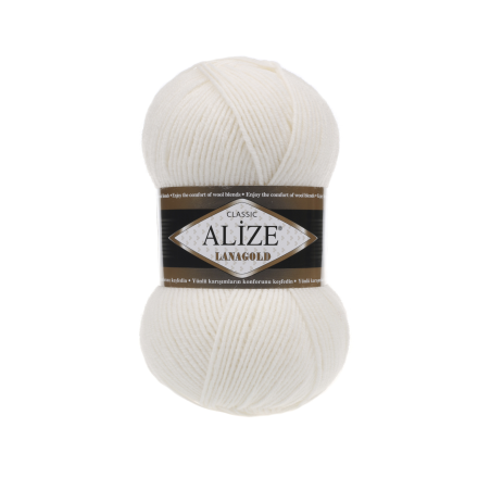 Lanagold (Alize) 450 жемчужный, пряжа 100г