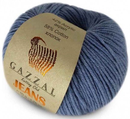 Jeans (Gazzal) 1133 джинса, пряжа 50г