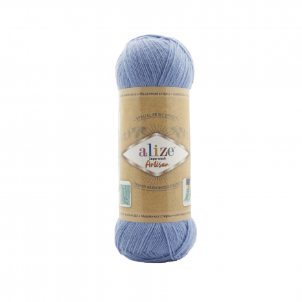 Superwash Artisan (Alize) 432 стальной, пряжа 100г