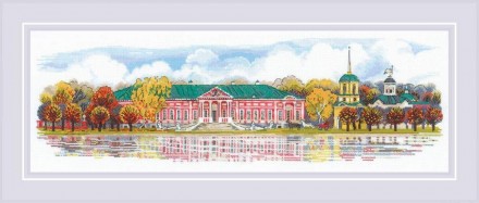 1734 &quot;Усадьба Кусково&quot; набор для вышивки крестом