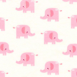 Welcome Baby Flannel, AUFF-17892-10 PINK, ткань для пэчворка 100х110 см