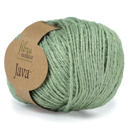 Java (Fibra Natura) 228-04 зеленое яблоко, пряжа 50г