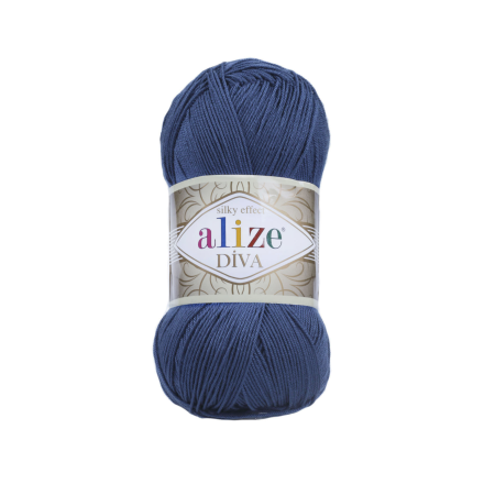 Diva (Alize) 279 индиго, пряжа 100г
