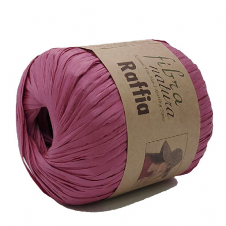 Raffia (Fibra Natura) 116-27 амарант, пряжа 40г