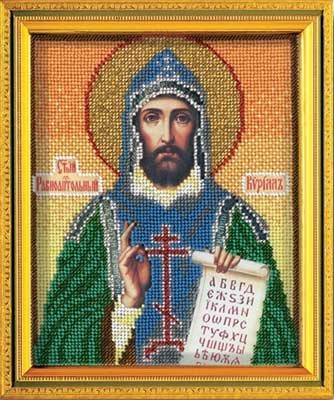 В-339 &quot;Св. Равноапостольного Кирилл&quot; набор для вышивания ювелирным бисером