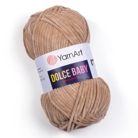 Dolce Baby (Yarnart) 747 бежевый, пряжа 50г