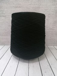 Demi (Weltus) 72 черный, пряжа бобинная итальянская 1г