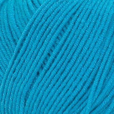 Jeans (Yarnart) 55 бирюза, пряжа 50г