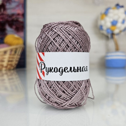 Крученая (Мастерица) 31 сиреневый, пряжа 50г