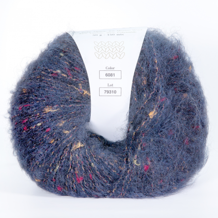 Tweed (Infinity) 6081 полночный синий, пряжа 50г