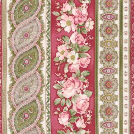 DAMASK ROSE, SRK-13993Vintage, ткань для пэчворка 50х55 см