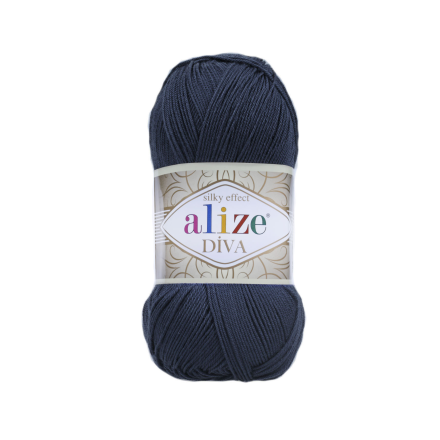 Diva (Alize) 361 т.синий, пряжа 100г