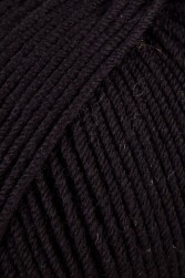 Dolly Maxi (Laines du Nord) 705 черный, пряжа 50г