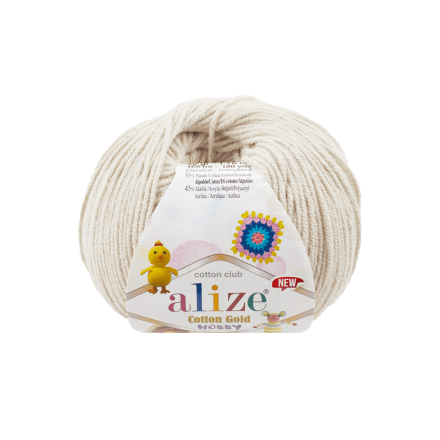 Cotton Gold Hobby New (Alize) 599 речной жемчуг, пряжа 50г