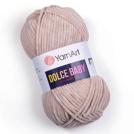 Dolce Baby (Yarnart) 771 бежевый, пряжа 50г